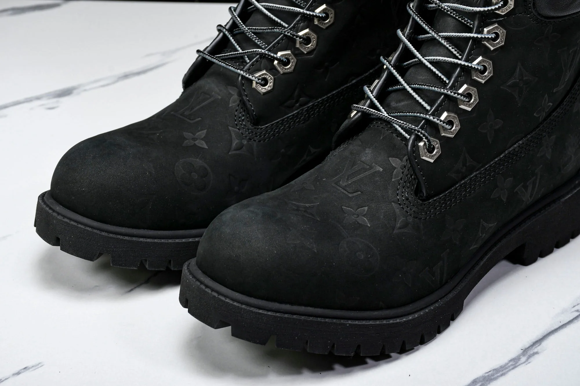 Louis Vuittоп x Timberland 6 Inch Ankle Boot 'Black Monogram'