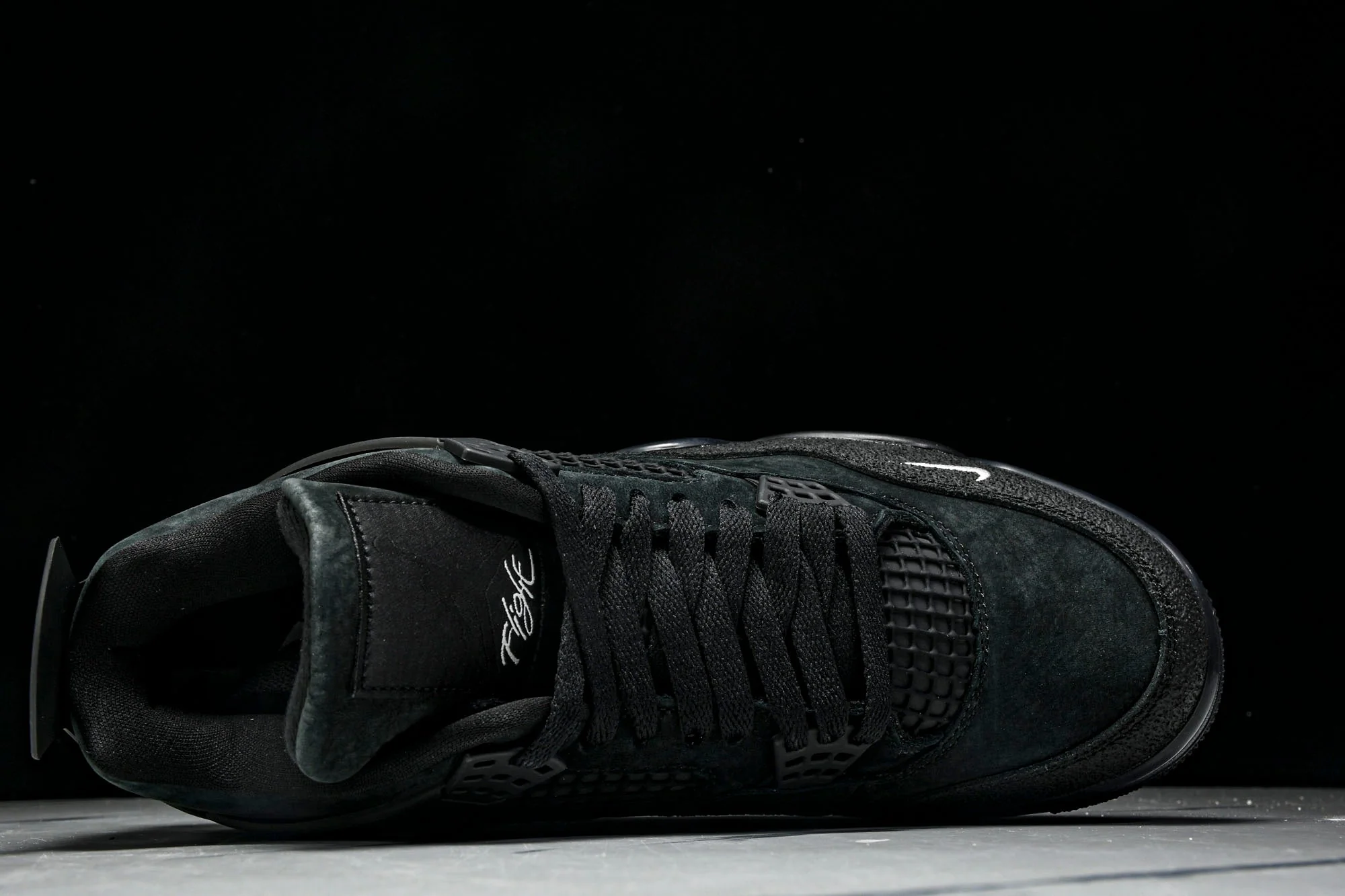Nigel Sylvester x AJ4 Retro OG Brick by Brick 'Black' (Unreleased)