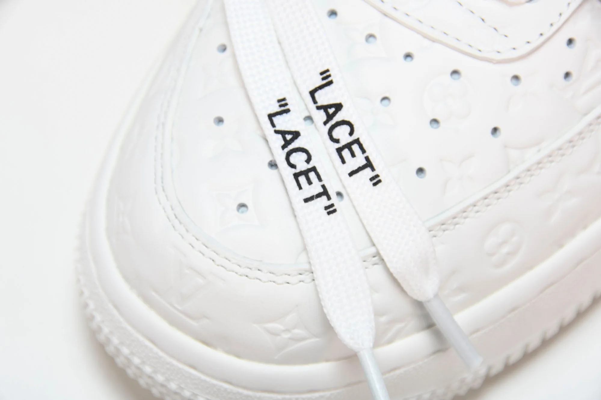 Louis Vuittоп x AF1 by Virgil Abloh 'Triple White'
