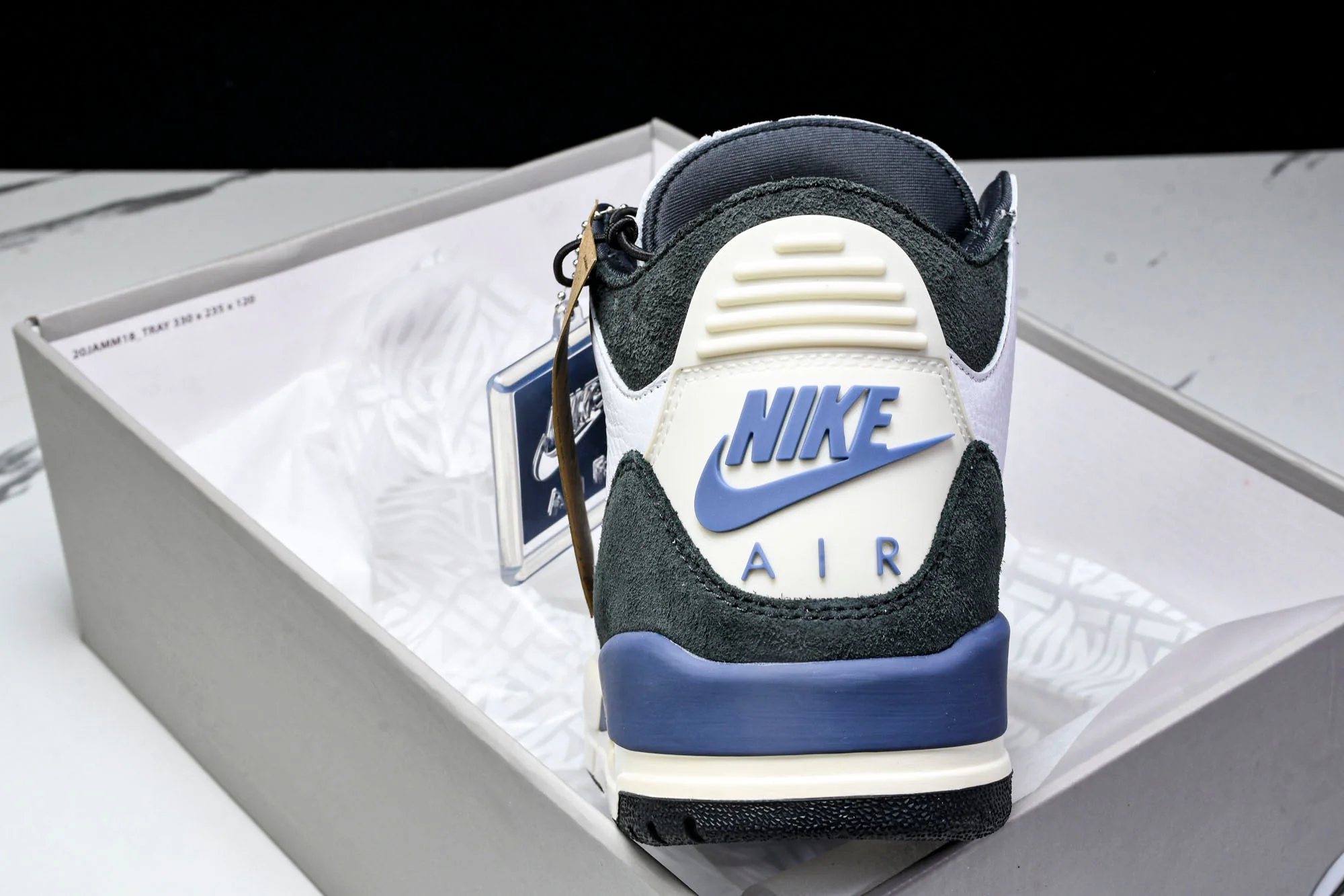 AJ3 Retro OG x A Ma Maniere 'Diffused Blue'