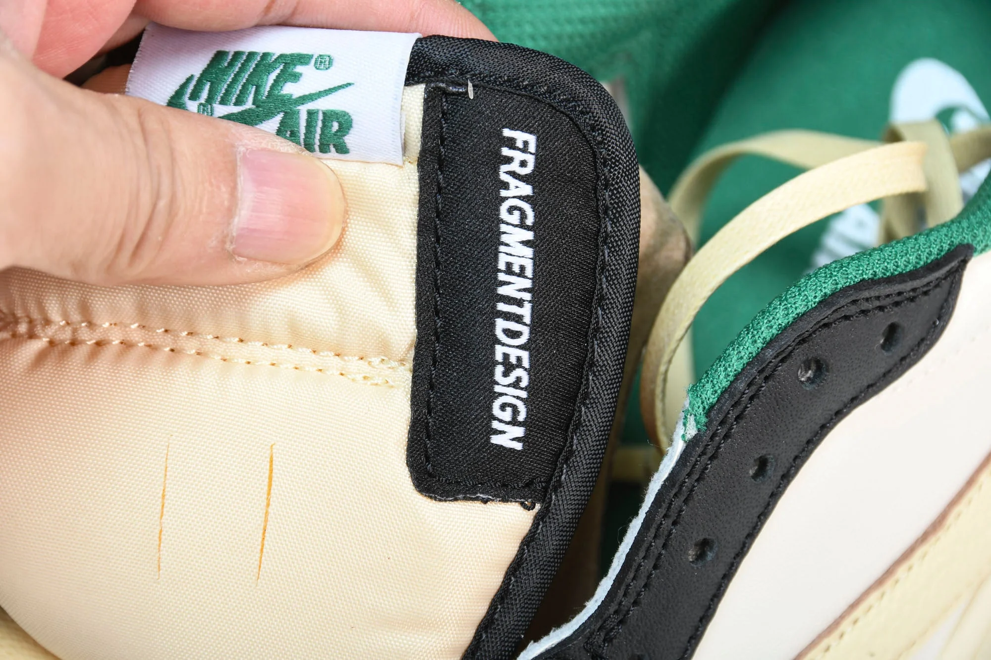 Travis Scott x AJ1 Low x Fragment Design 'Pine Green' (Unreleased)