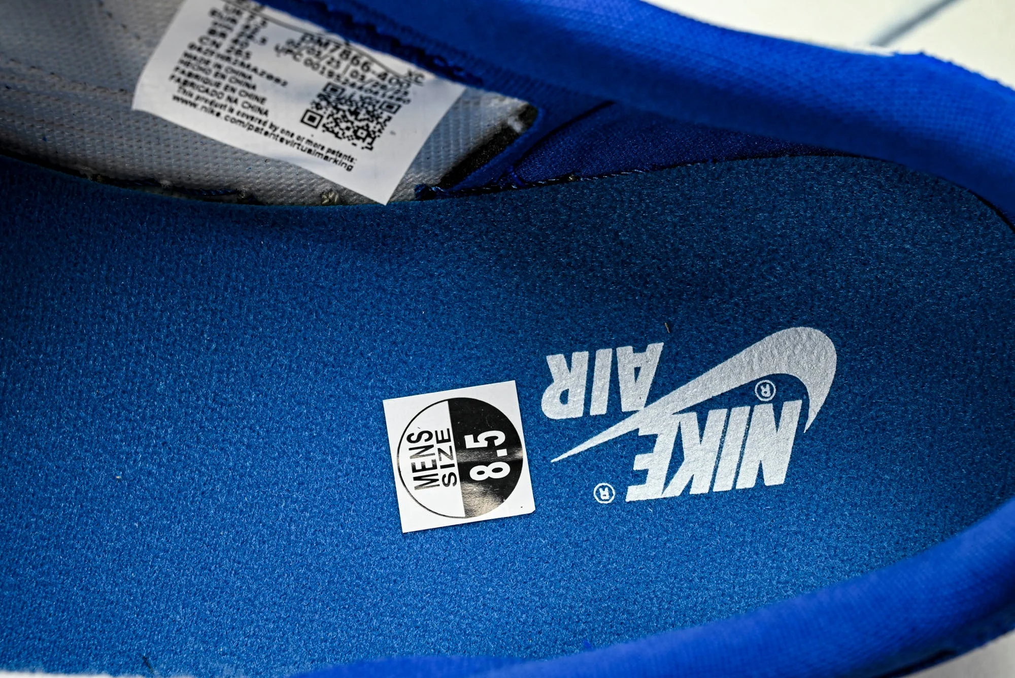 Travis Scott x Fragment AJ1 Low 'Reverse Sail Military Blue' (Unreleased)