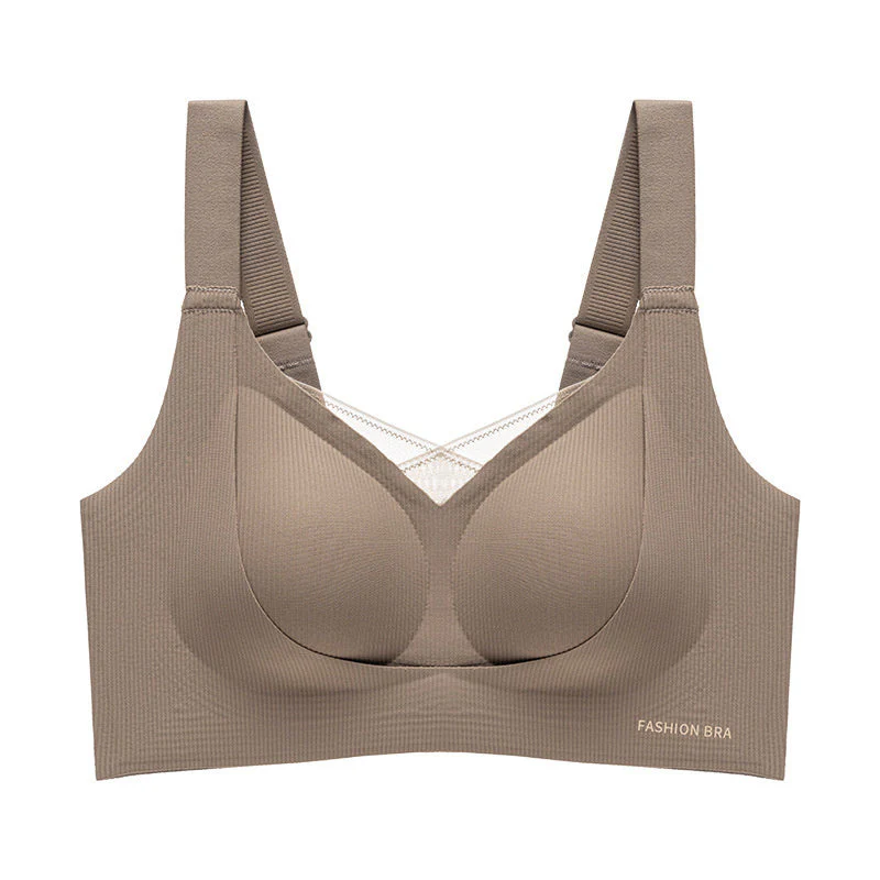 【2枚セットで¥6,980円】VEIMIA 垂れ防止矯正ブラ |  快適＆肌に優しく、極上の着け心地でまるで何も着ていないかのよう！美しいバスト矯正を実現し、強力なソフトサポートで垂れ防止と自然な形を整える効果抜群。脇肉と背中の贅肉をしっかり包み込むシームレスなフィット感が特徴で、どんな服装にも響かずスムーズなシルエットを演出。