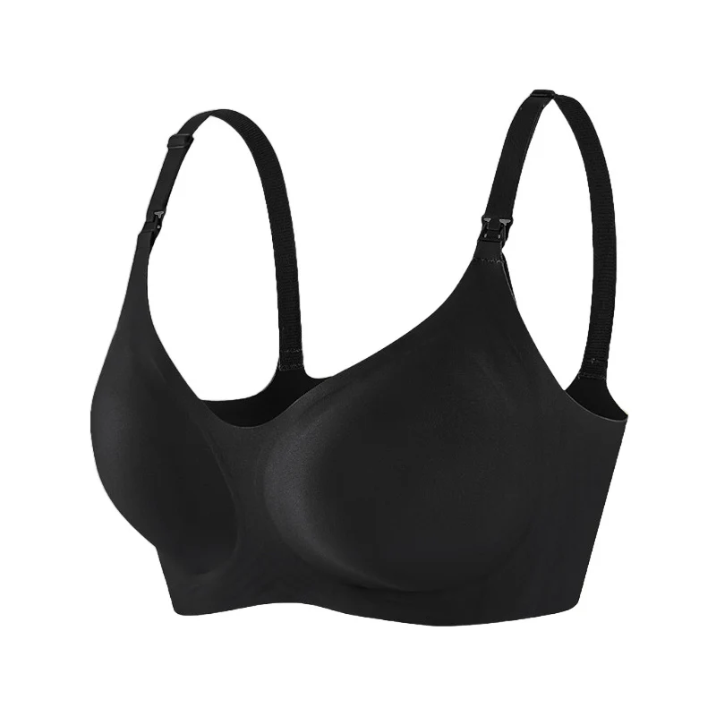 【2枚セットで¥5,990円】VEIMIA 上開き・授乳ブラ |  片手で授乳できる上開きタイプ。柔らかゲルラインとアンダーで胸を優しくホールドし、たるみ＆外向きを効果的に防ぐ！