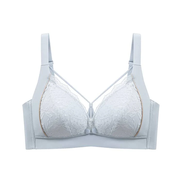 VEIMIA【前開き授乳ブラ】お肌に優しい素材で胸元をそっと包み込む♪産前 ～ 産後まで幅広い期間の着用に対応！