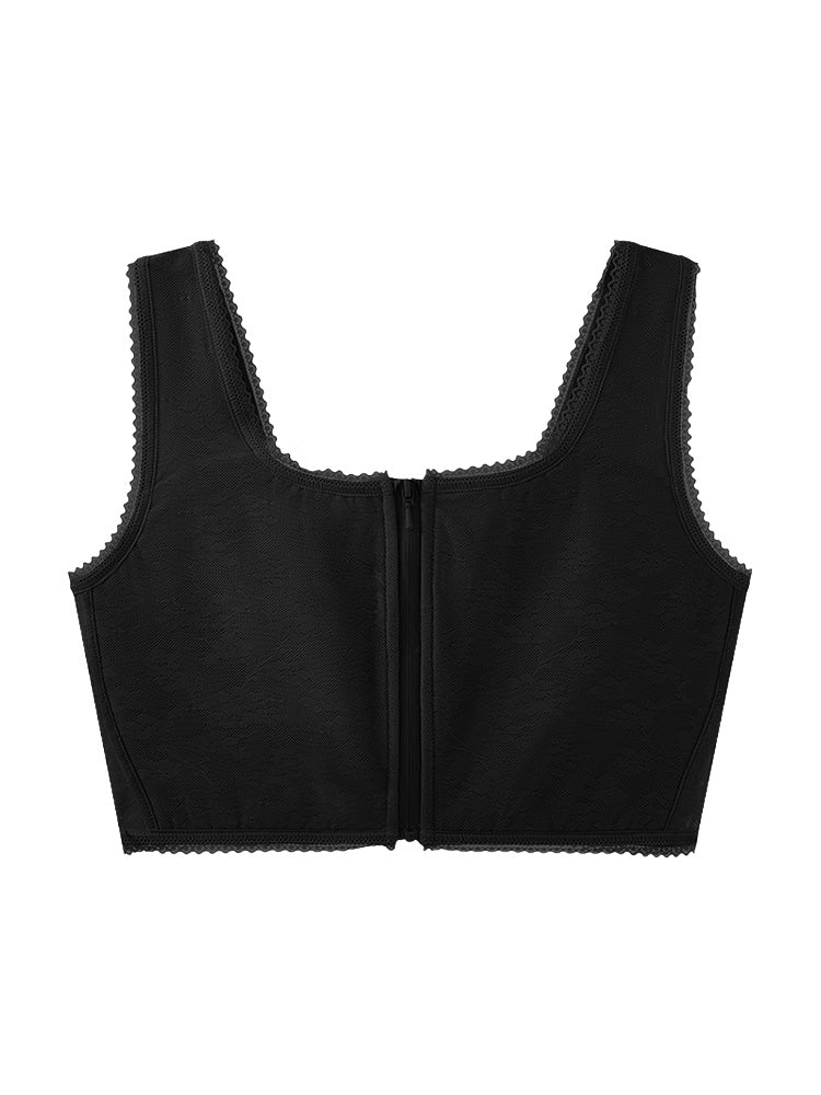 【2枚セットで7,980円】VEIMIA 和装ブラ | 胸をフラットに前ファスナーで簡単着脱 和装を着て繊細なディテールを求める女性