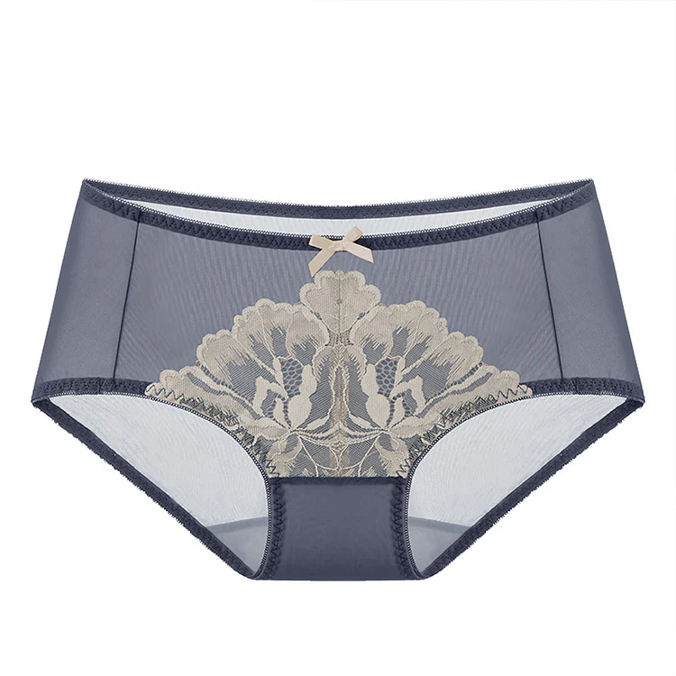 VEIMIA【シースルーショーツ】【¥1,990円だけ】上品な透け感のショーツ。お尻をしっかりと包み込んで安定感は抜群、響きにくい。