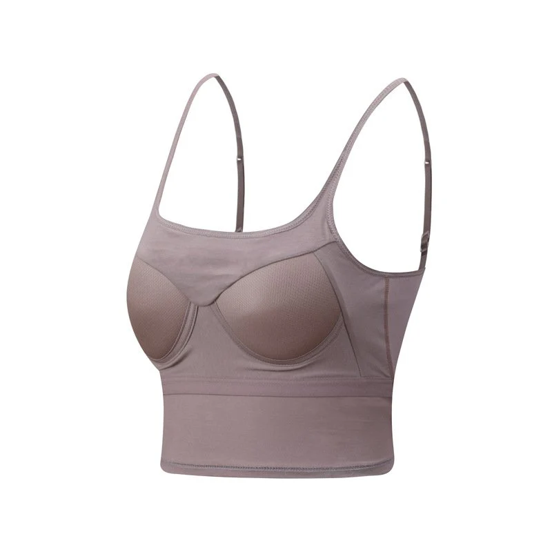 VEIMIA【小さく見せるブラキャミ】グラマーさんのお悩みを解消！バストをすっきり整え、着やせシルエットを叶える！