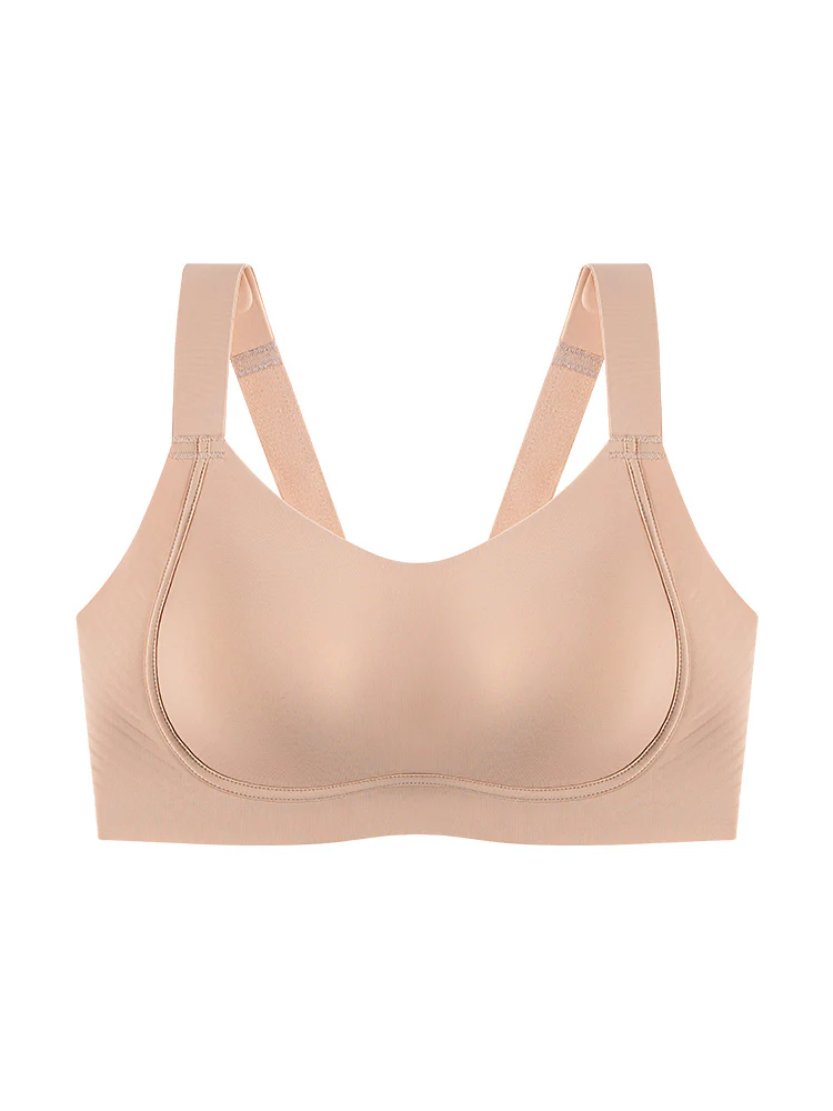 【2枚セットで7,980円】 VEIMIA 胸を小さく見せるブラ | 揺れない 自然なバストラインに 安定感と美しいシルエットを重視する方におすすめ