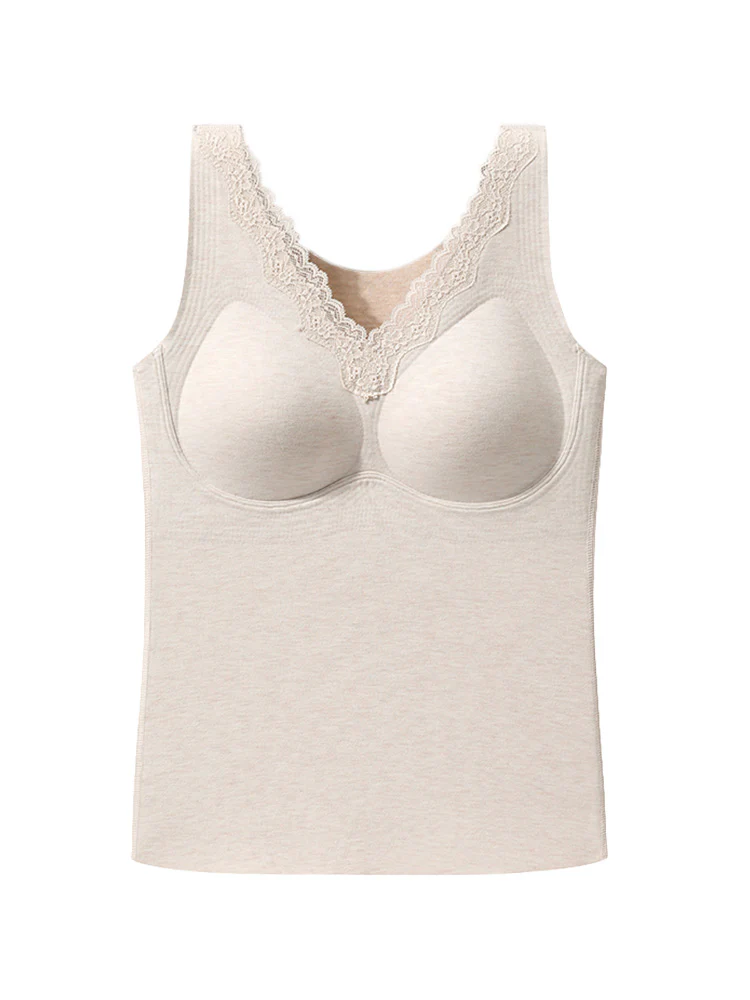 【2枚セットで7,980円】VEIMIA あったかインナー | カップ付き あたたかいウール混 あたたかさと快適さを求める方へ