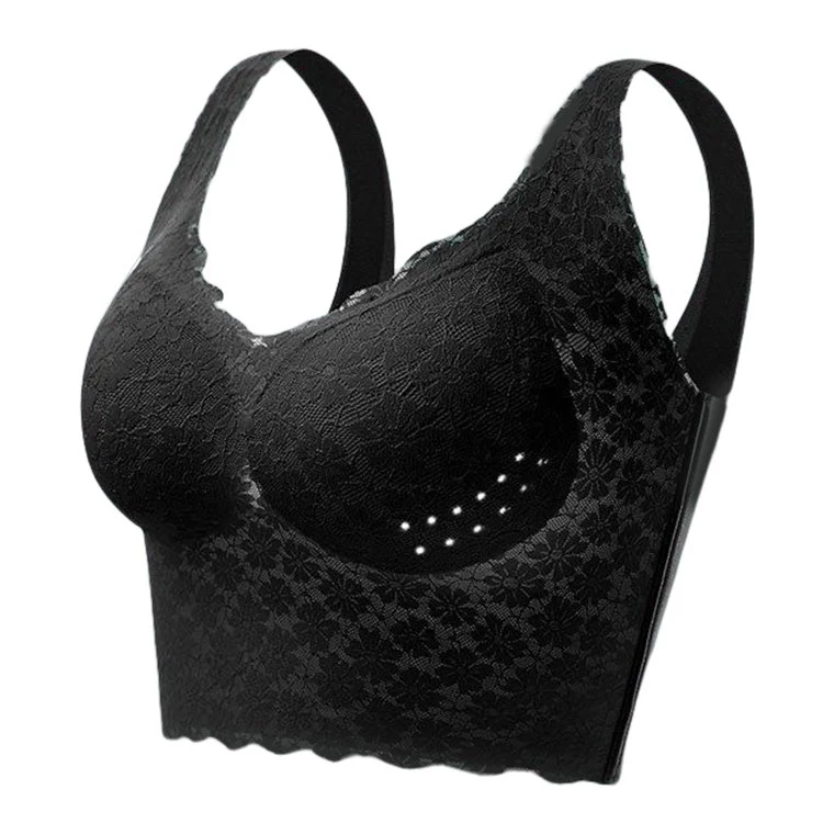 VEIMIA【ノンワイヤーブラ】ワイヤーなしでも盛れる！猫背予防サポート付き、背筋スッと姿勢美人。