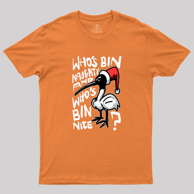 Christmas Bin Chicken Geek T-Shirt