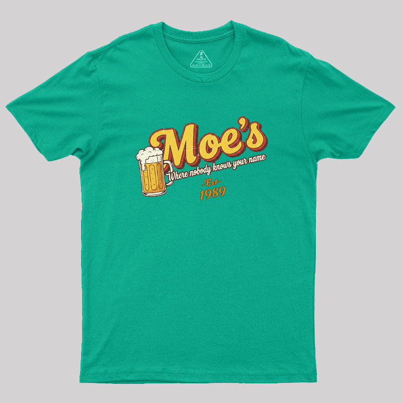Moe's Tavern Geek T-Shirt