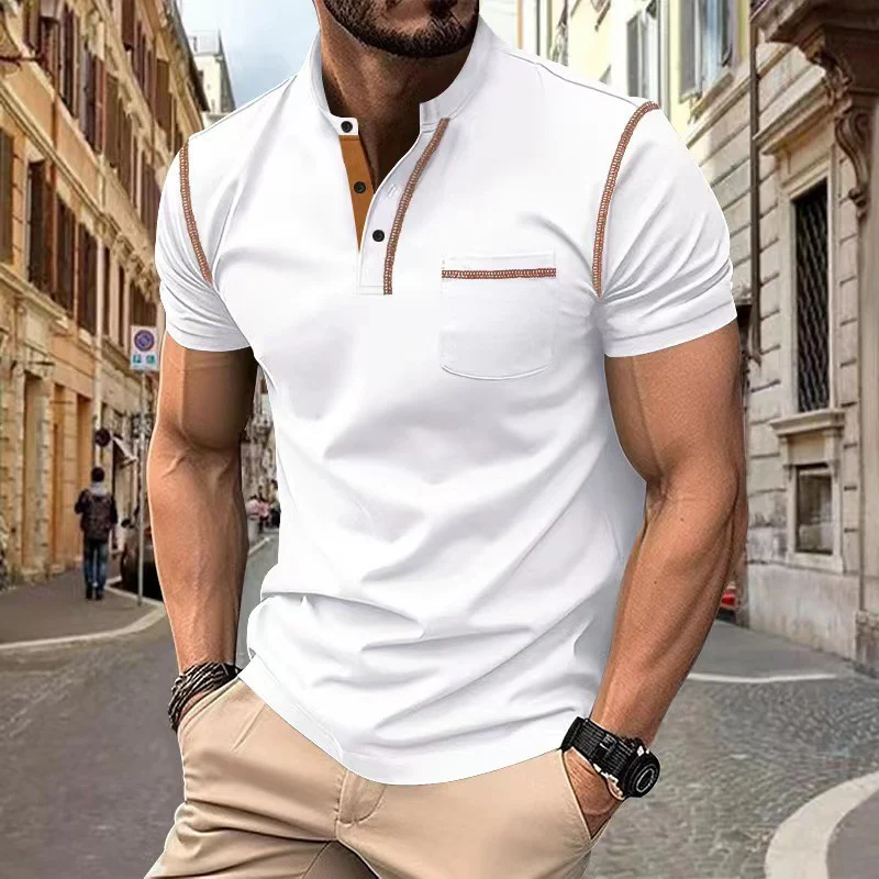 New men's Polo shirt and short-sleeved T-shirt