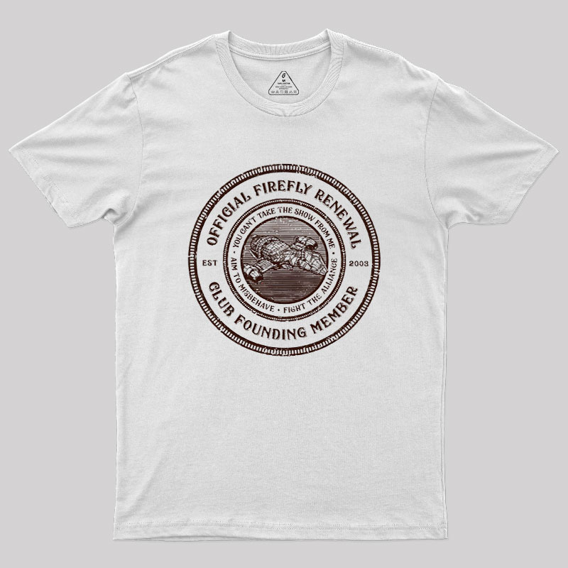 Firefly Renewal CLub Geek T-Shirt