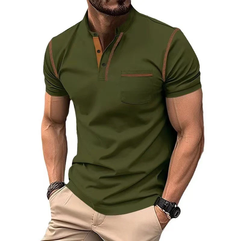New men's Polo shirt and short-sleeved T-shirt