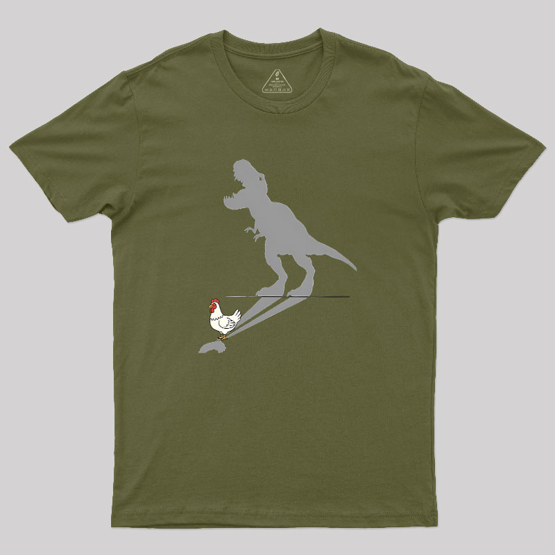 T-Rex Shadow Geek T-Shirt