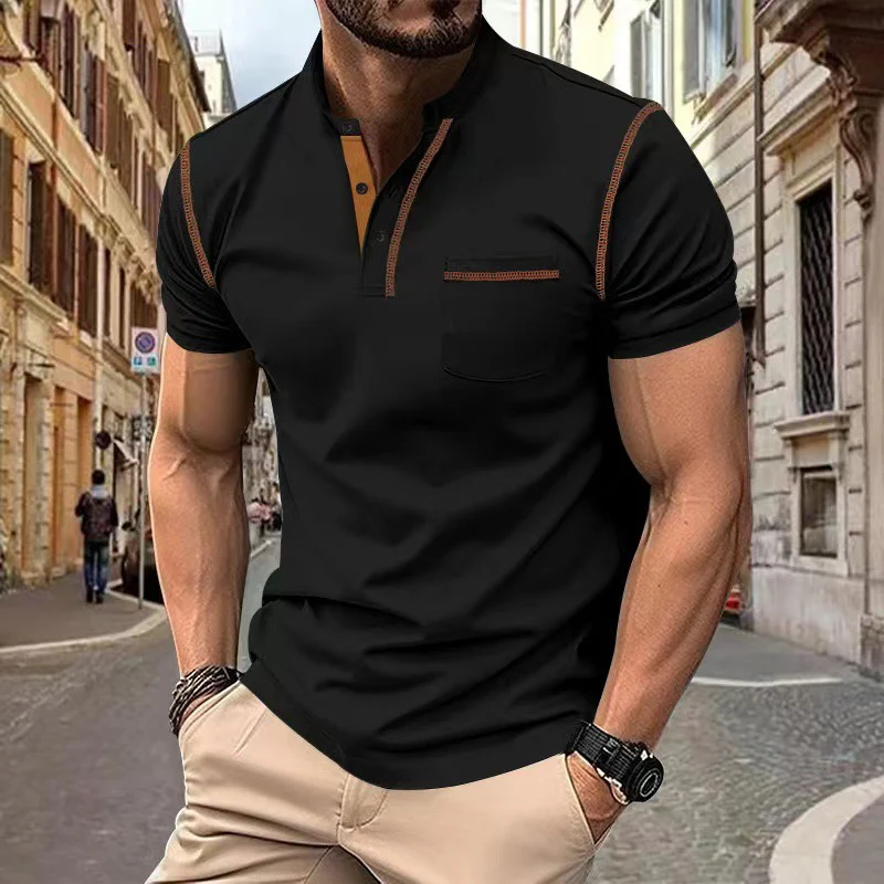 New men's Polo shirt and short-sleeved T-shirt