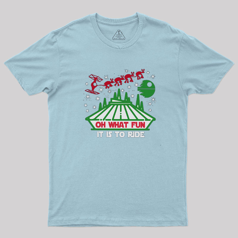 Oh What Fun It Is To Ride Geek T-Shirt