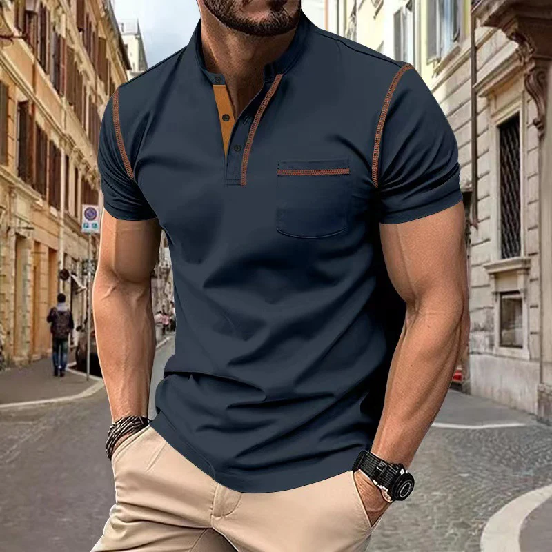 New men's Polo shirt and short-sleeved T-shirt