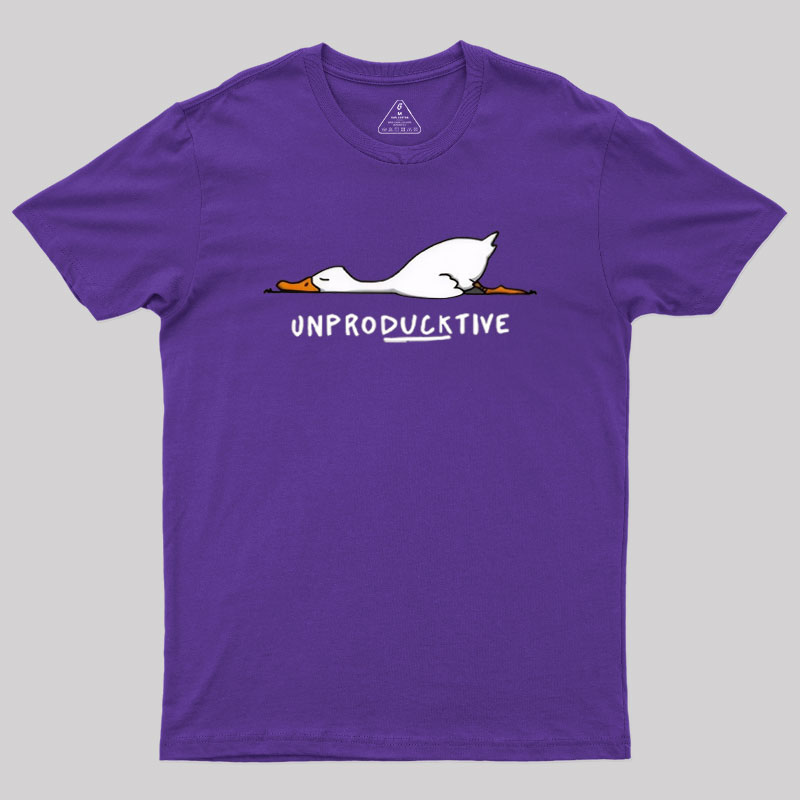Unproducktive Geek T-Shirt