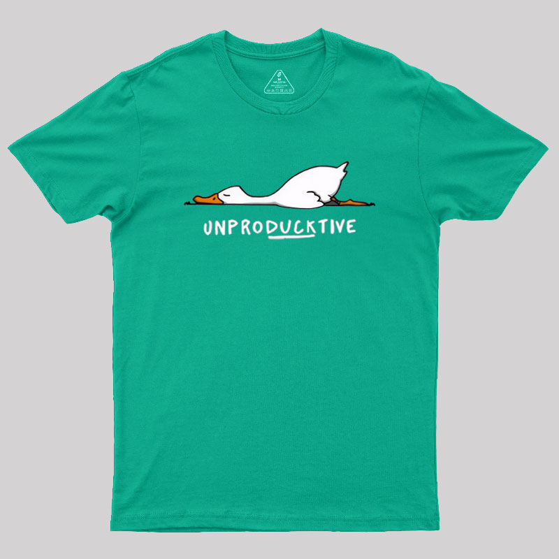 Unproducktive Geek T-Shirt