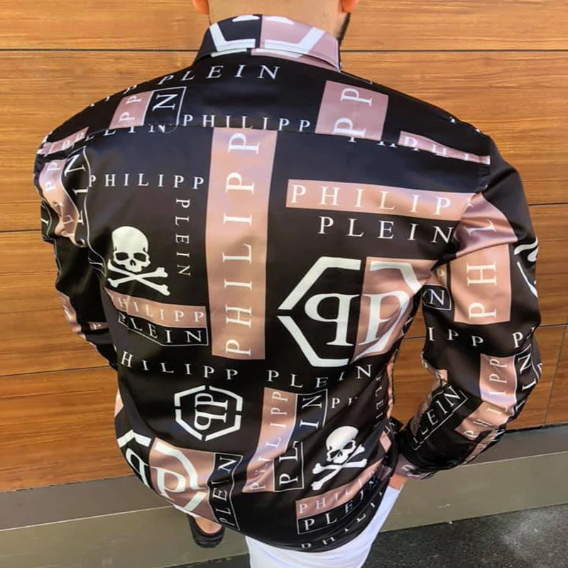 2022 Men's Silk Floral Shirt