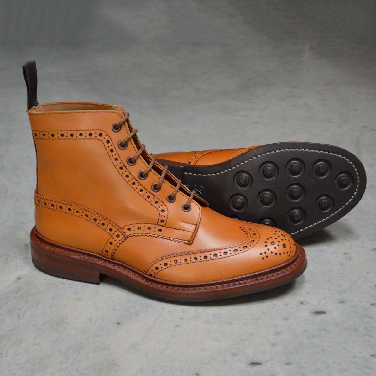 Yellow Fashion Lace Up Martin Boots