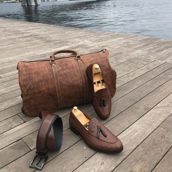 Men's Tassel Brown Loafers