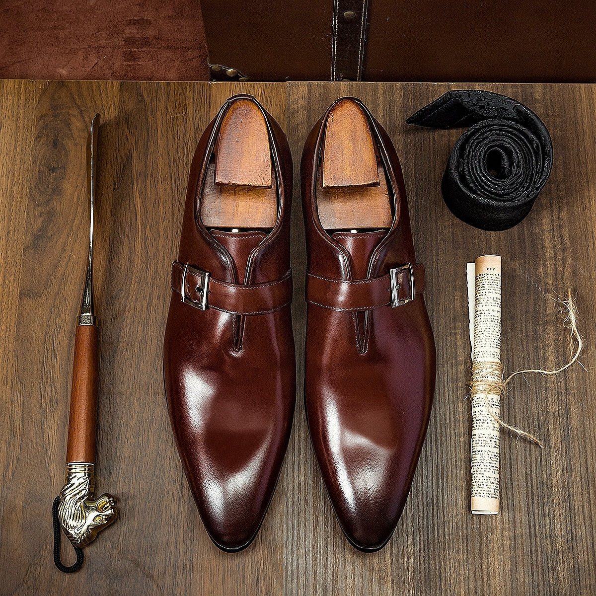 Men_s Monk Strap Shoes