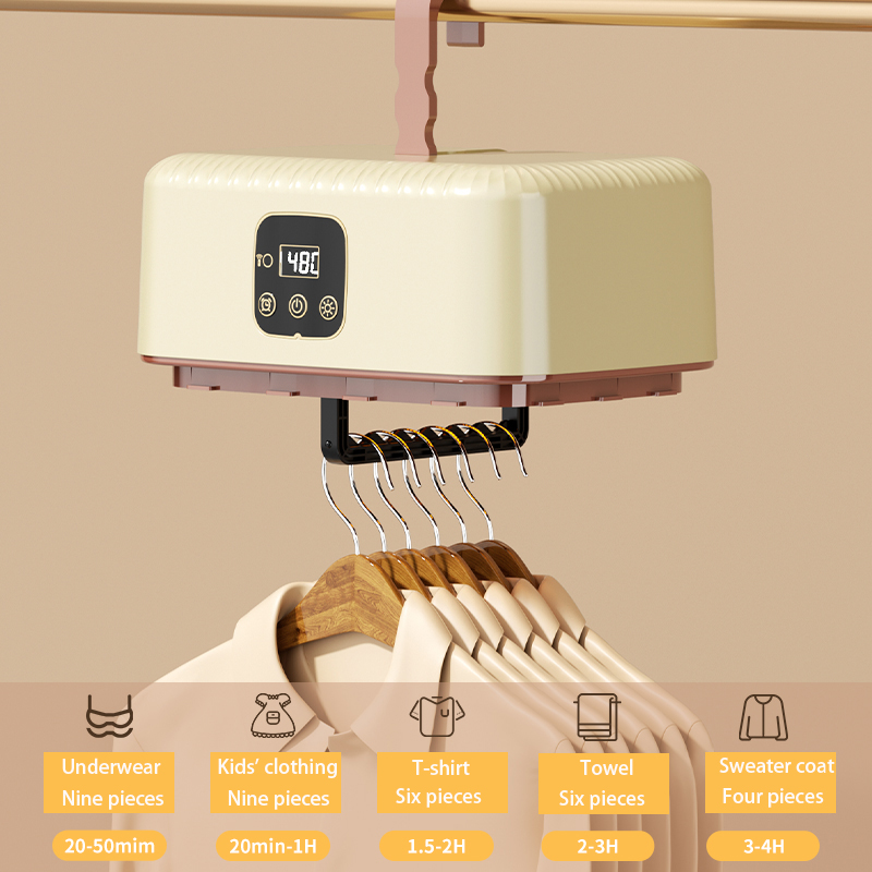 Mini Heato-Portdable Clothes Dryer  – Silent, Fast-Dry & Perfect for Travel / Small Spaces