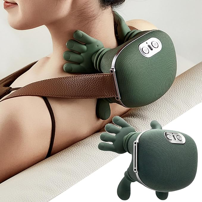 SO™ 4D Heated Neck & Shoulder Massager – Smart Deep Tissue Relief Anytime, Anywher