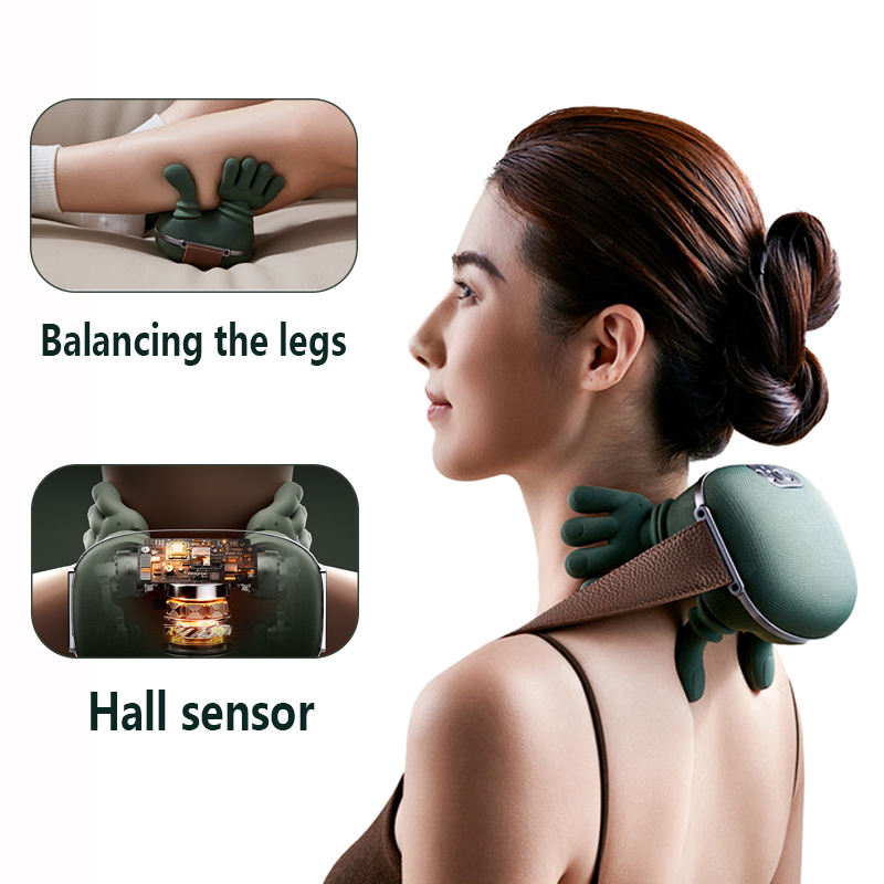 SO™ 4D Heated Neck & Shoulder Massager – Smart Deep Tissue Relief Anytime, Anywher