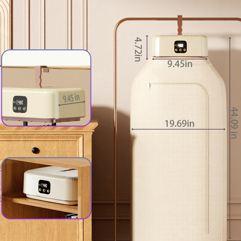 Mini Heato-Portdable Clothes Dryer  – Silent, Fast-Dry & Perfect for Travel / Small Spaces