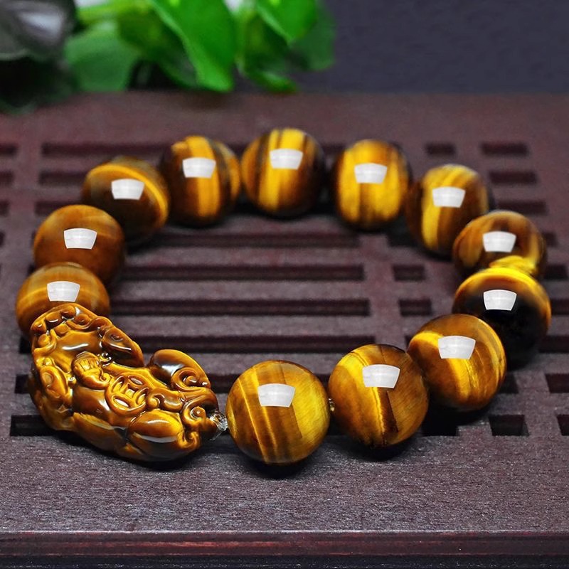Imperial Tiger’s Eye Wealth Guardian Bracelet