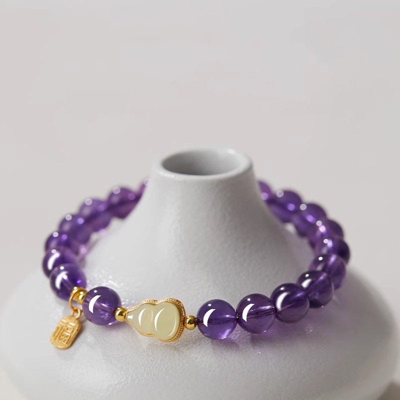 Imperial Amethyst Fire Element Aura Bracelet