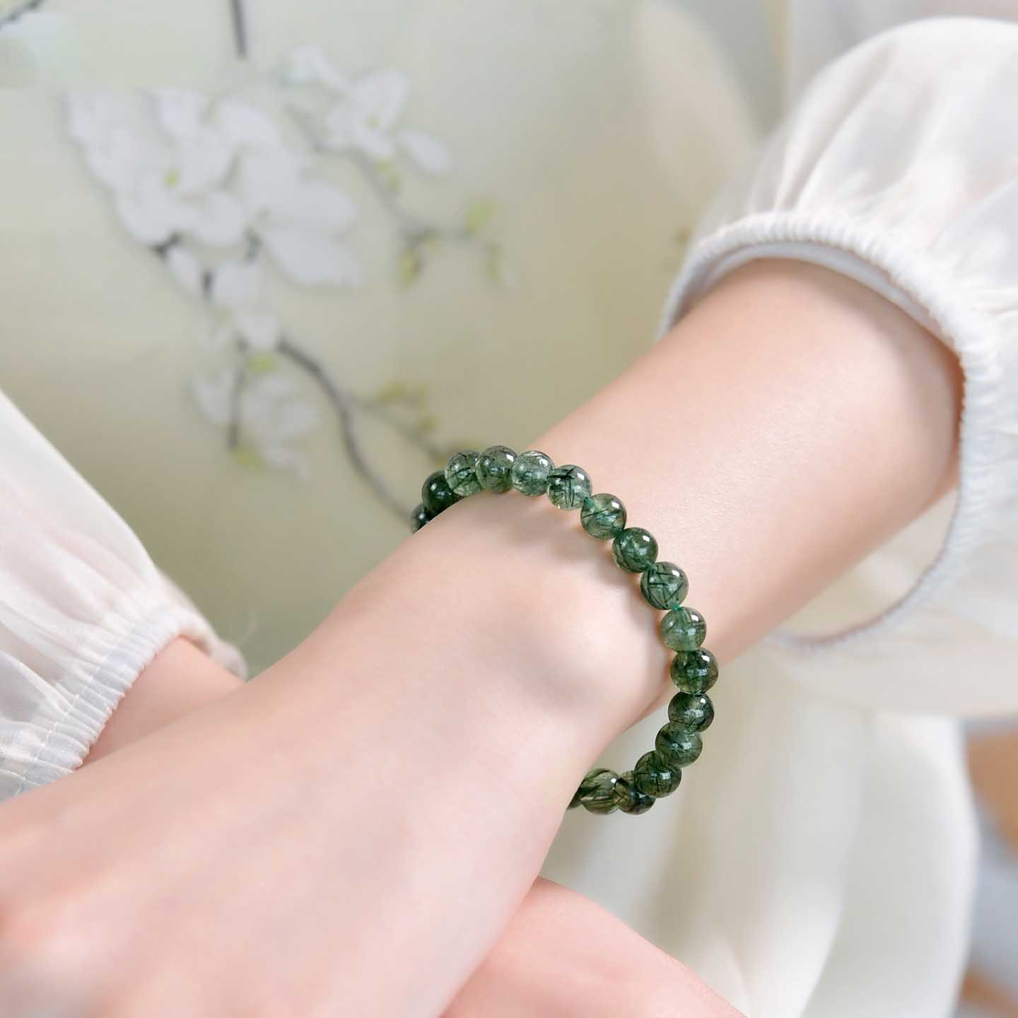 Imperial Green Phantom Wood Element Growth Bracelet