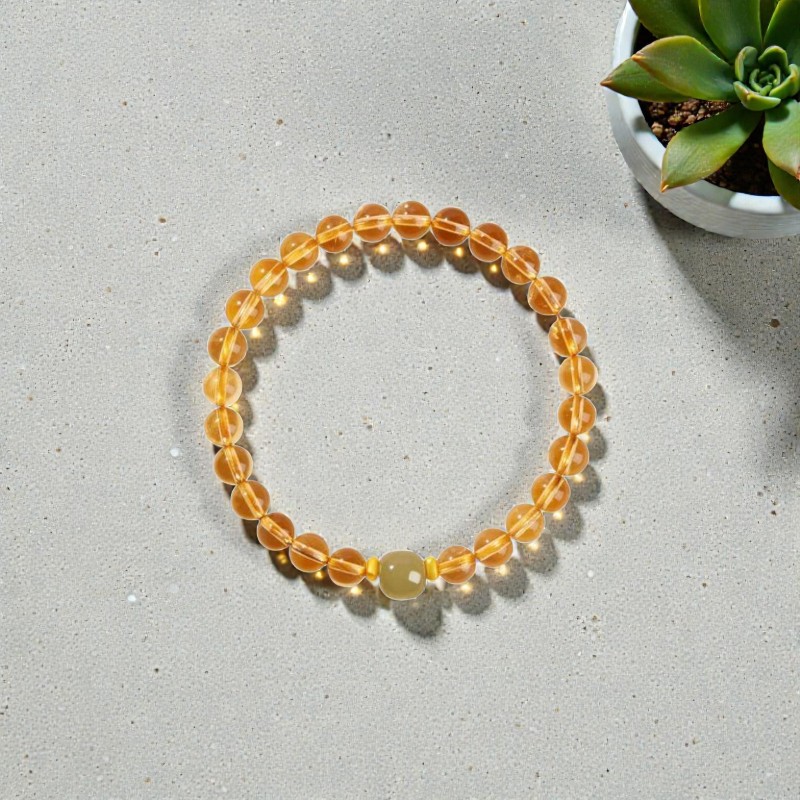Citrine Energy Bracelet — Abundance & Confidence | Five Elements (Wu Xing)