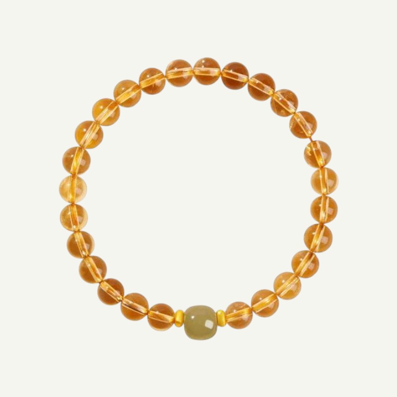 Citrine Energy Bracelet — Abundance & Confidence | Five Elements (Wu Xing)