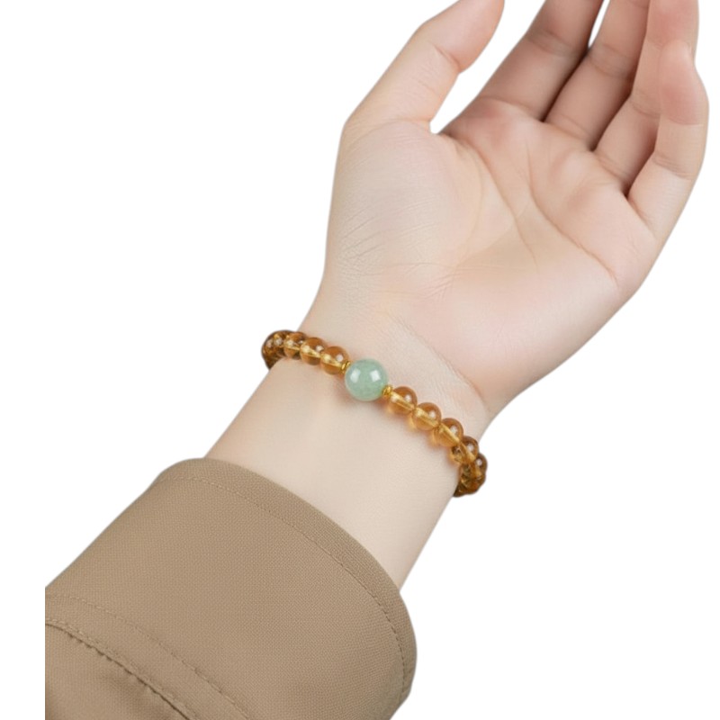 Citrine Energy Bracelet — Abundance & Confidence | Five Elements (Wu Xing)