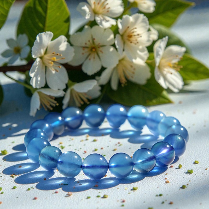 Aquamarine Bracelet — Calm Communication & Clarity