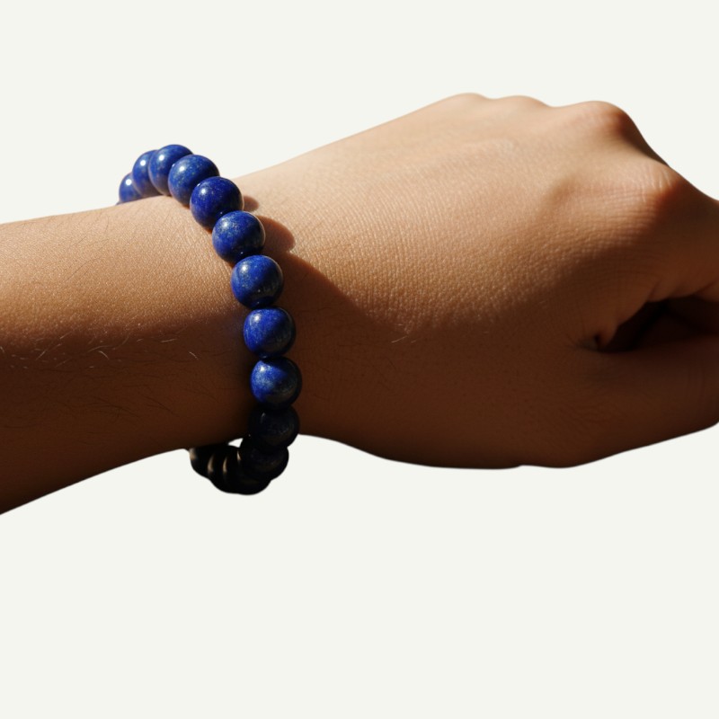 Lapis Lazuli Bracelet — Clarity & Inner Focus