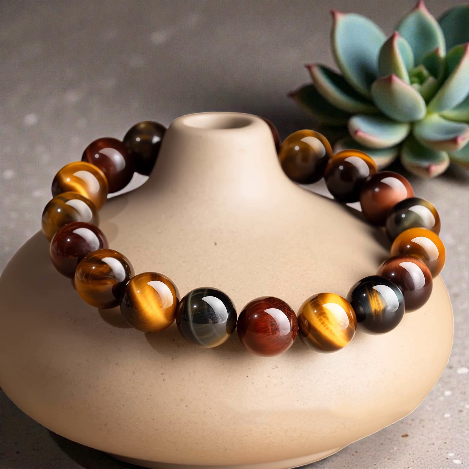 Tiger’s Eye Bracelet — Confidence & Grounded Strength