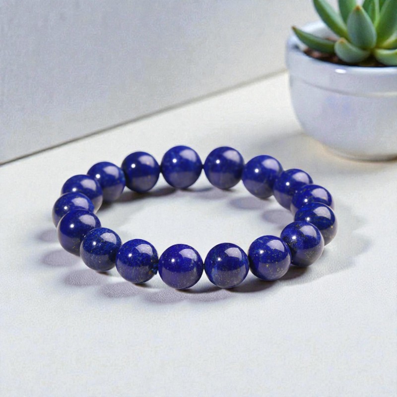 Lapis Lazuli Bracelet — Clarity & Inner Focus