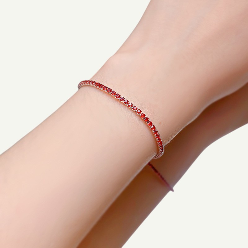 Red Spinel Confidence Bracelet