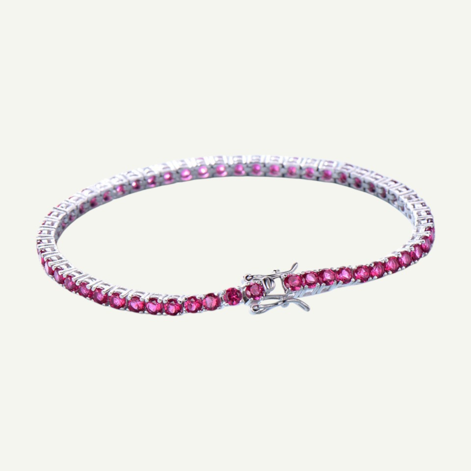 Red Spinel Confidence Bracelet