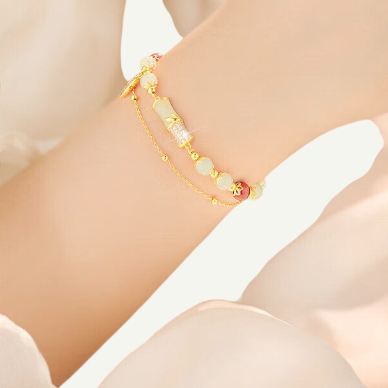 White Jade Harmony Bracelet