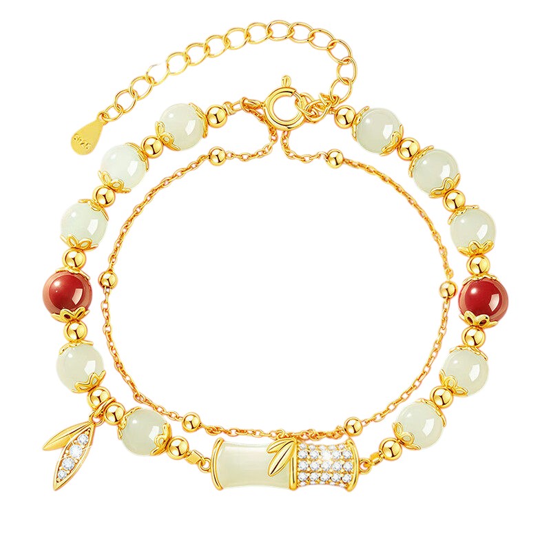 White Jade Harmony Bracelet