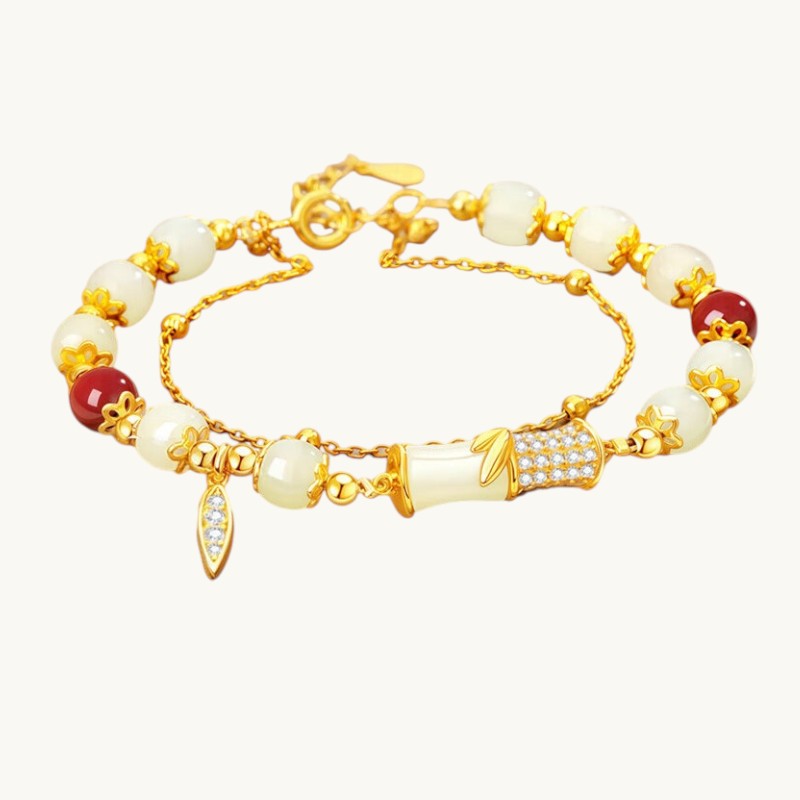 White Jade Harmony Bracelet