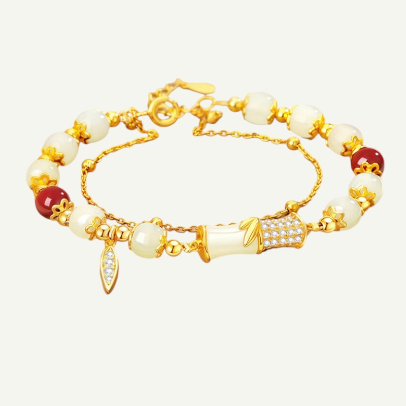 White Jade Harmony Bracelet